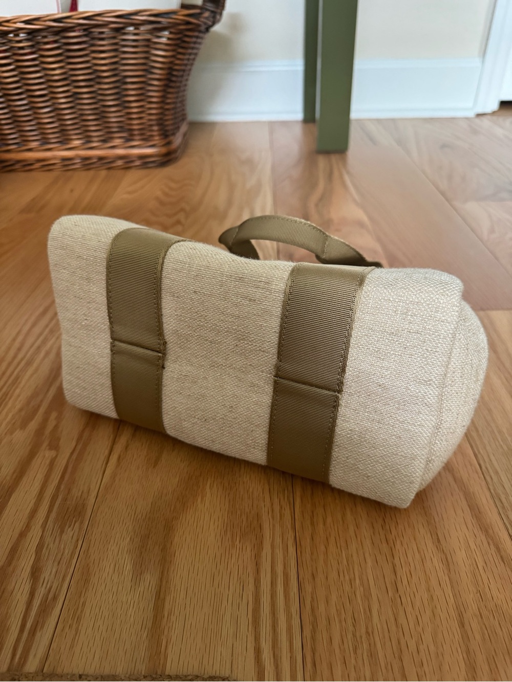 Rue de Verneuil Traversée Bag in Linen Beige - Picture 3 of 4